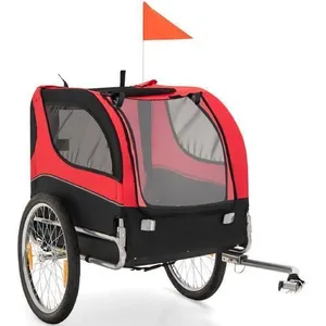 GYMAX Remorque de Vélo Pliable pour Chien et Chat Moyennes et Petits a...Vendu parcdiscount