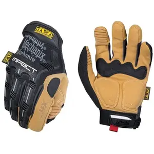 Comparateur de prix : Mechanix Wear - Material4X M-Pact Gloves (Large, Black/Brown)
