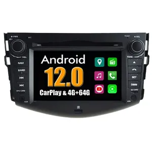 Non communiqué Autoradio CarPlay Multimédia RoverOne Android 4Go RAM 64Go ROM GPS pour Toyota RAV4 2009 - 2012 pas cher