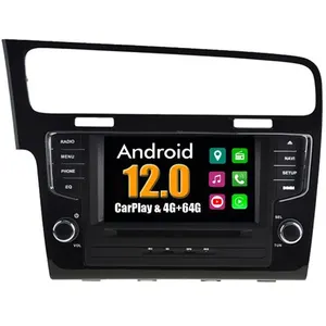 Non communiqué Autoradio CarPlay Multimédia RoverOne Android 4Go RAM 64Go ROM GPS pour Volkswagen VW Golf 7 MK7 2013 - 2016