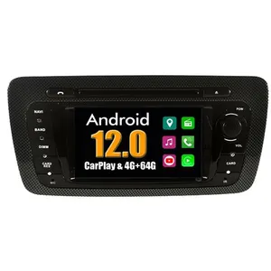 Non communiqué Autoradio CarPlay Multimédia RoverOne Android 4Go RAM 64Go ROM GPS pour Seat Ibiza 2009-2015