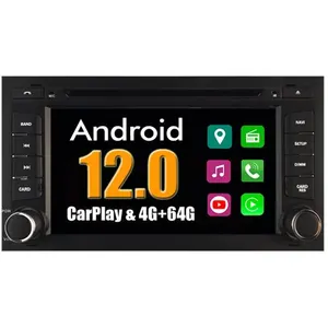 Autoradio CarPlay Multimédia RoverOne Android 4Go RAM 64Go ROM GPS pou... pas cher