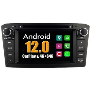 Non communiqué Autoradio Multimédia RoverOne Android 4Go RAM 64Go ROM GPS pour Toyota Avensis 2003 - 2008 / Noir pas cher