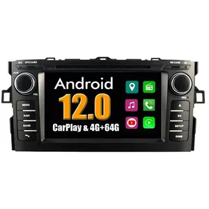 Autoradio CarPlay Multimédia RoverOne Android 4Go RAM 64Go ROM GPS pou...