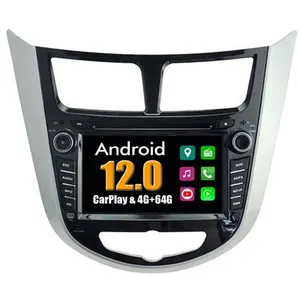 Autoradio CarPlay Multimédia RoverOne Android 4Go RAM 64Go ROM GPS pou...