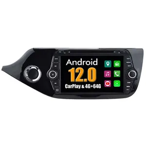 Non communiqué Autoradio CarPlay Multimédia RoverOne Android 4Go RAM 64Go ROM GPS pour Kia Ceed 2013 - 2016