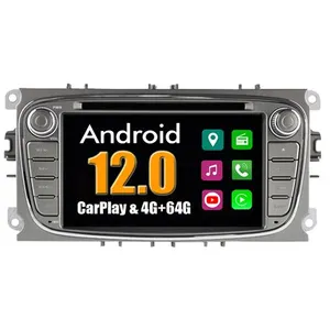 Autoradio CarPlay Multimédia RoverOne Android 4Go RAM 64Go ROM GPS pou...