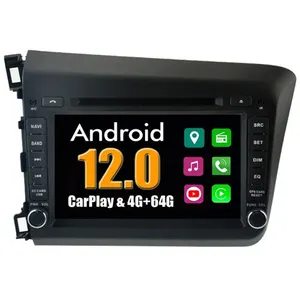 Autoradio CarPlay Multimédia RoverOne Android 4Go RAM 64Go ROM GPS pou...
