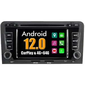 Autoradio CarPlay Multimédia RoverOne Android 4Go RAM 64Go ROM GPS pou... pas cher