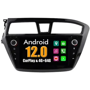 Non communiqué Autoradio CarPlay Multimédia RoverOne Android 4Go RAM 64Go ROM GPS pour Hyundai I20 2015 - 2018