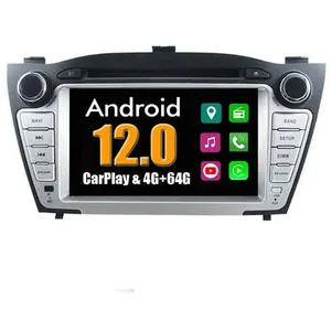 Non communiqué Autoradio CarPlay Multimédia RoverOne Android 4Go RAM 64Go ROM GPS pour Hyundai IX35 Tucson 2009 - 2013