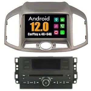 Non communiqué Autoradio CarPlay Multimédia RoverOne Android 4Go RAM 64Go ROM GPS pour Chevrolet Captiva 2011-2017