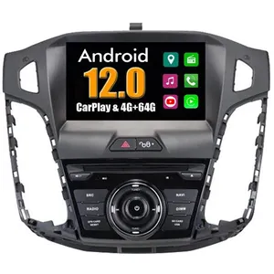 Non communiqué Autoradio CarPlay Multimédia RoverOne Android 4Go RAM 64Go ROM GPS pour Ford Focus 3 2012 - 2014 pas cher