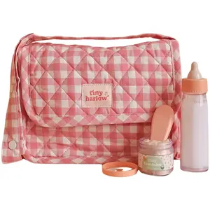 Sac à langer pour poupée avec accessoires Vichy pas cher