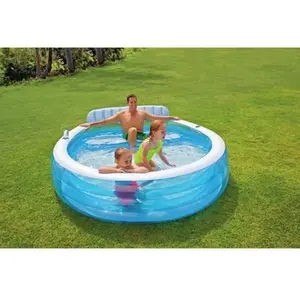 Piscine lounge avec fauteuil Intex Swim Center - 7.5ft - 640L pas cher