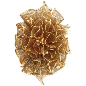 Pulse Applique murale à 1 lumière feuille d'or, 2700K pas cher