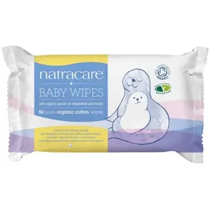Natracare - Lingettes écologiques BIO pour bébé 50 lingettes - Natracare