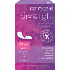 Comparateur de prix : Natracare Serviette Hygiénique Incontinence Slim 20 unités