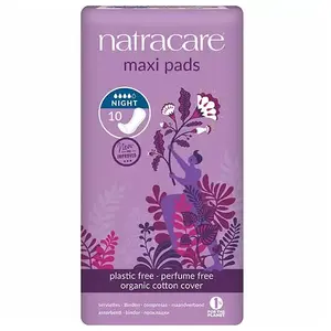 Comparateur de prix : Natracare Serviettes Maxi Pads Nuit 10 unités