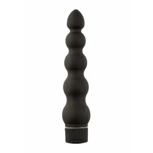 Doc Johnson - Black Magic Ribbed Vibe Vibromasseur - NoirVendu paradam-et-eve