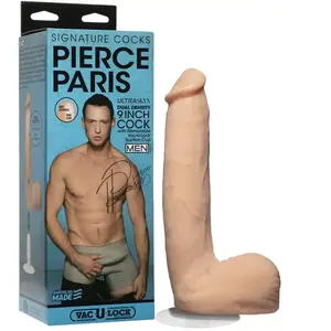 Gode avec testicules Pierce Paris 22,9 cm Signature Cocks pas cher
