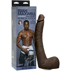 Comparateur de prix : Gode XXL avec testicules Isiah Maxwell 25,4 cm Signature Cock