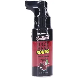 Doc Johnson - GoodHead Juicy Head Dry Mouth Spray Sour - Cerise - 60 m...Vendu paradam-et-eve