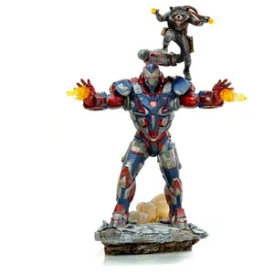 Figurine - Marvel Comics - Avengers : Endgame - Iron Patriot & Rocket
