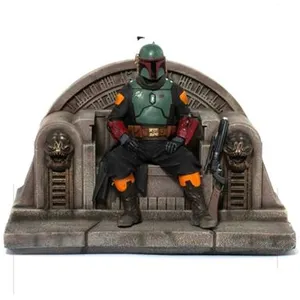 Comparateur de prix : Figurine - Star Wars : The Mandalorian - Boba Fett & Throne
