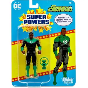 McFarlane DC DIRECT - SUPER POWERS 5IN FIGURES WV2 - GREEN LANTERN JOHN STEWART