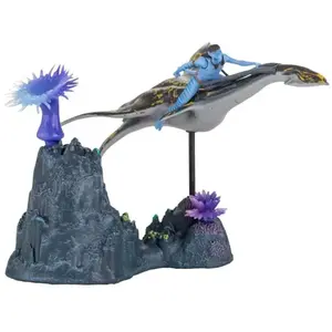 McFarlane Avatar : La Voie de l'eau - Figurines Deluxe Medium Neteyam & Ilu
