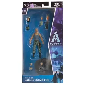 Figurine McFarlane Toys Disney Avatar Quaritch 17cm