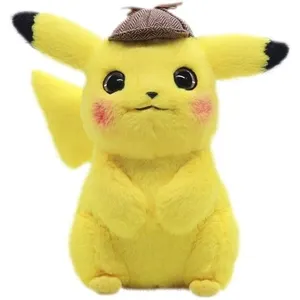 Pokemon Peluche Pokémon Pikachu Détective 28 cm pas cher