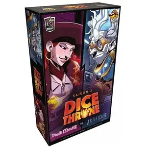 Comparateur de prix : Lucky Duck Games Dice Throne Saison 2 - Artificier vs Pirate Maudite