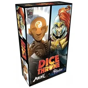 Comparateur de prix : Lucky Duck Games Dice Throne Saison 1 - Moine vs Paladin
