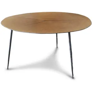 PIB Table basse en métal et bois marronVendu parmaisons-du-monde
