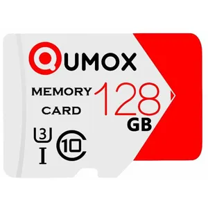 Qumox Carte Mémoire micro sd sdxc 128Go TF 128G 128GB classe 10 80Mo/s... pas cher
