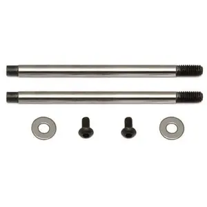 Associated 3X27.5 Shock Shaft V2 Chrome pour As91577/91578 AS91620