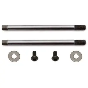 Team Associated Ft 3X23 Shock Shaft V2, Chrome AS91618