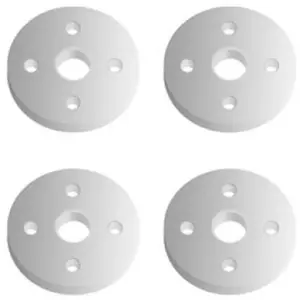Associated 12Mm Big Bore Ft Pistons 4 Hole X 1.3Mm (Flat) AS91353