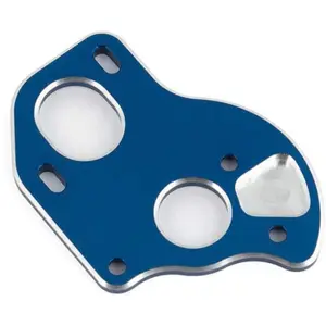 Team Associated B6.1 Laydown Moteur Plate Bleu Aluminum AS91795