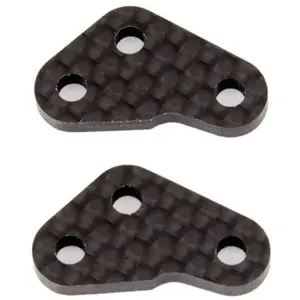 Team Associated B64 Ft Wc Steering Arms V2 Graphite AS92034