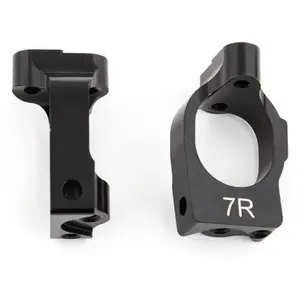 Team Associated B64 Aluminum Caster Blocks, 7 Deg.