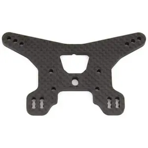Team Associated B64 Rear Shock Tower Woven Carbon Fibre Long AS92013