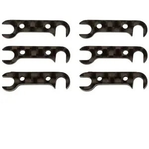 Team Associated B74 Graphite Rear Hub Link Shim Set AS92185