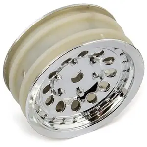 Associated CR12 Wheel Set Chrome AS41051