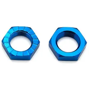 Associated RC8B3/RC8B3.1/ RC8B3.2 Wheel Nuts 17Mm Bleu AS81082