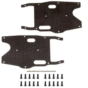 Associated RC8B3.1 Ft Graphite Arm Stiffeners - Rear AS81419
