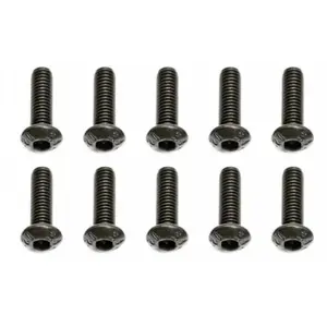 Associated M3 X 10 Button Head Hex Screw (10) AS25211