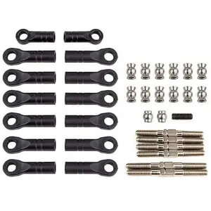 Team Associated Rival MT10 Turnbuckle/Rod End Set AS25824